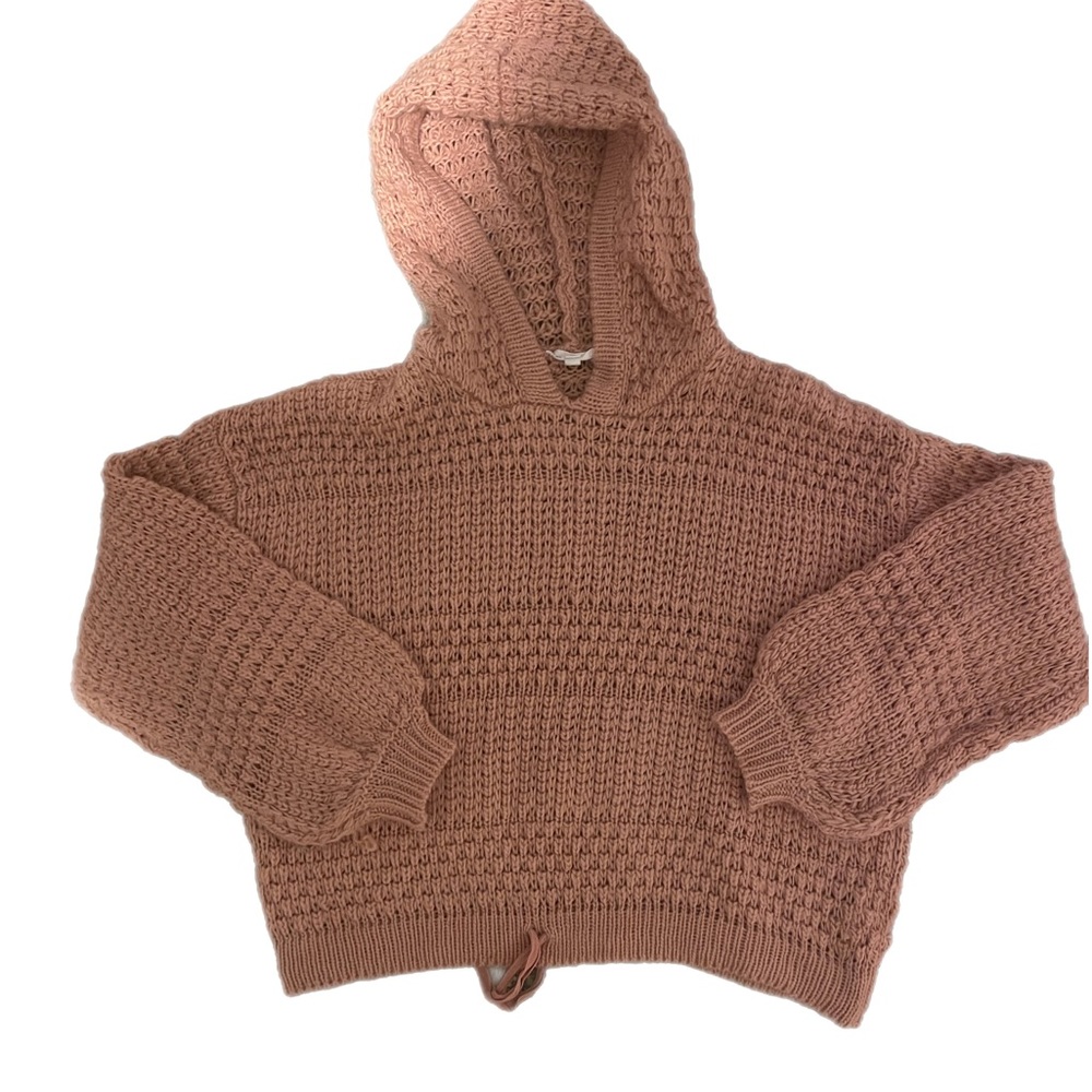 Coco + Jaimeson Knit Hooded sweater size M
